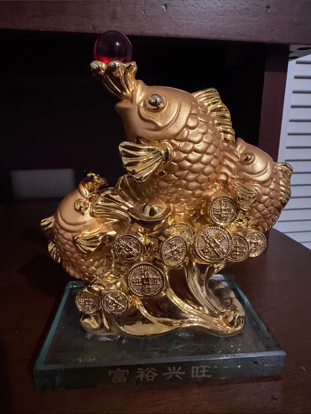 Gold Fish Trio Decorative Accent